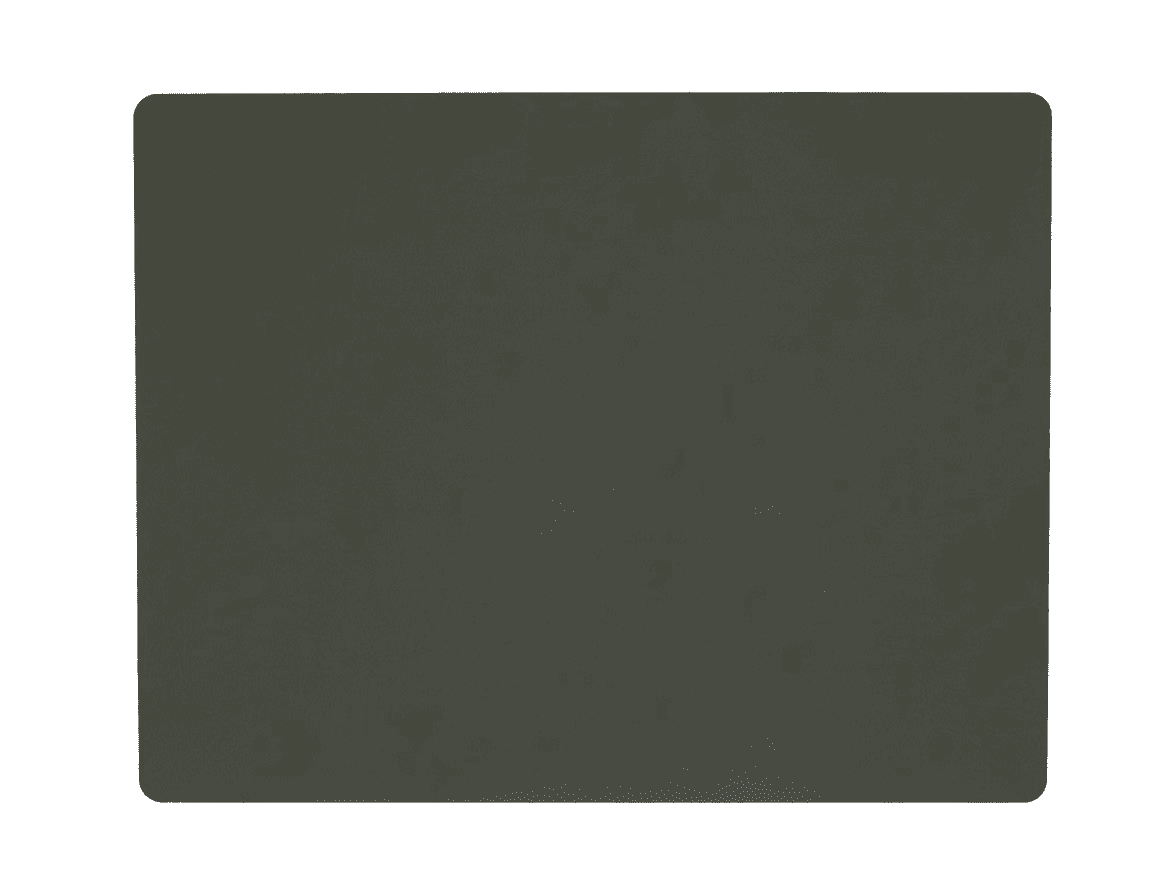LIND DNA - Dinner Mat Square - Placemat 35x45cm Nupo Dark Green Top Merken Winkel